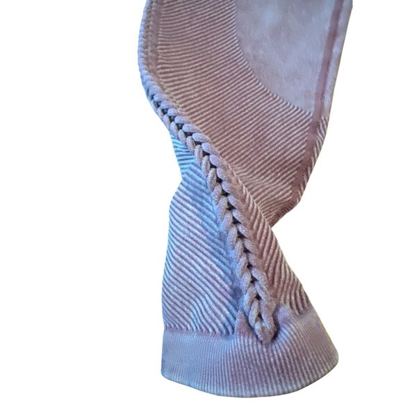 Offline by Aerie 7/8 Leggings-Hi-Rise-Seamless Macrame Braided Sides-Mauve-M - Picture 3 of 8